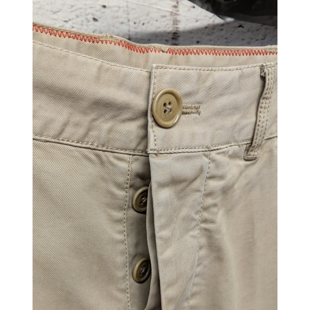 Alex Mill Cotton Straight Leg Pants Women's Size 4 Tan Utility - Picture 3 of 11